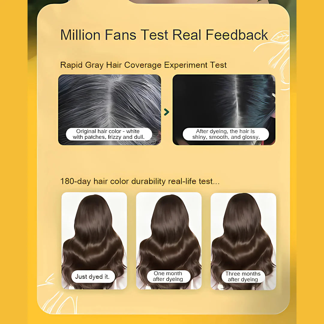 Japness Long Lasting Hair Dye shampoo